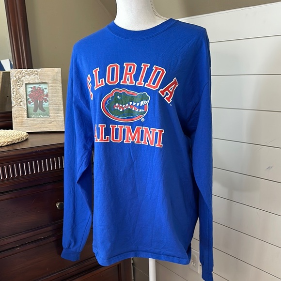 Champion Blue University of Florida Alumni Long Sleeve Shirt | Florida Gators - Picture 6 of 6